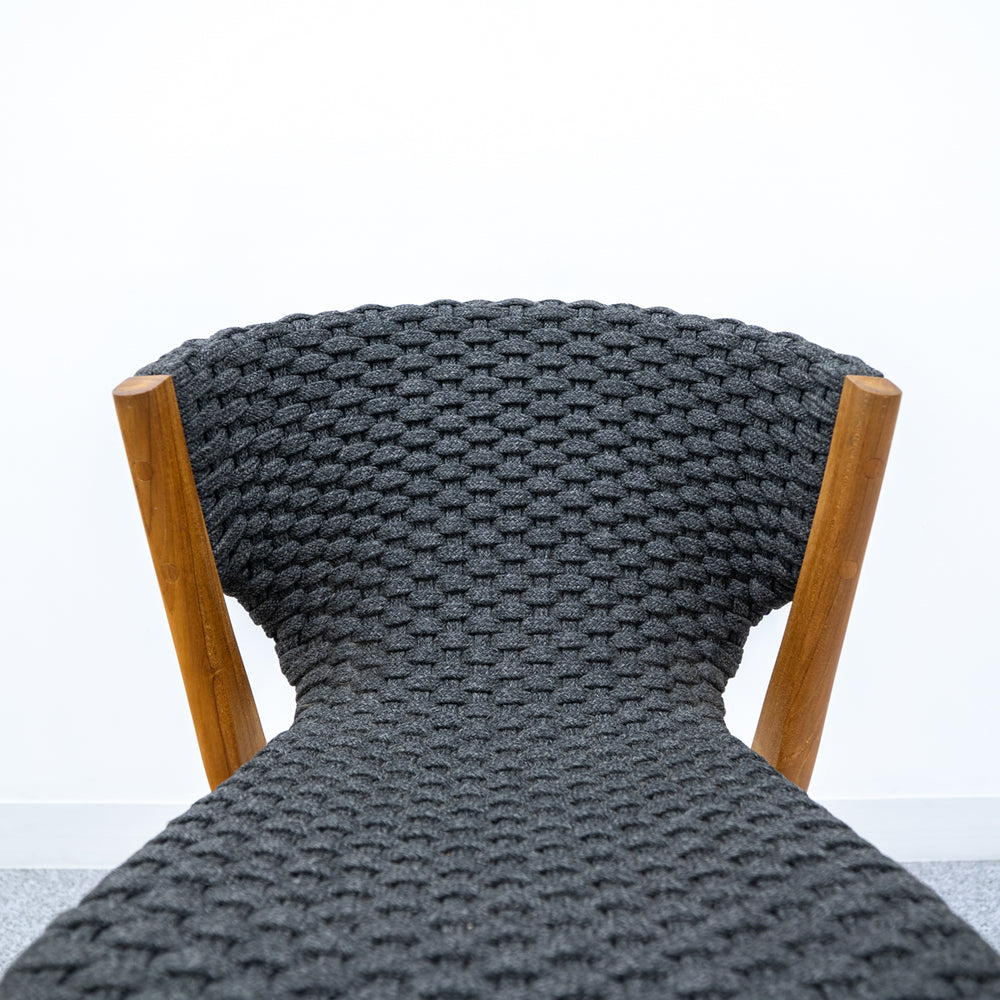 Ethimo / Knit Stackable Dining Chair Lava