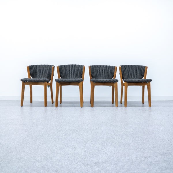 Ethimo / Knit Stackable Dining Chair Lava