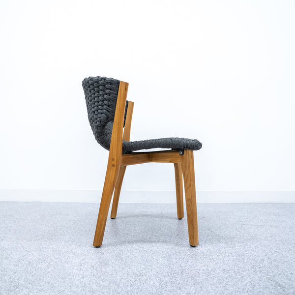 Ethimo / Knit Stackable Dining Chair Lava