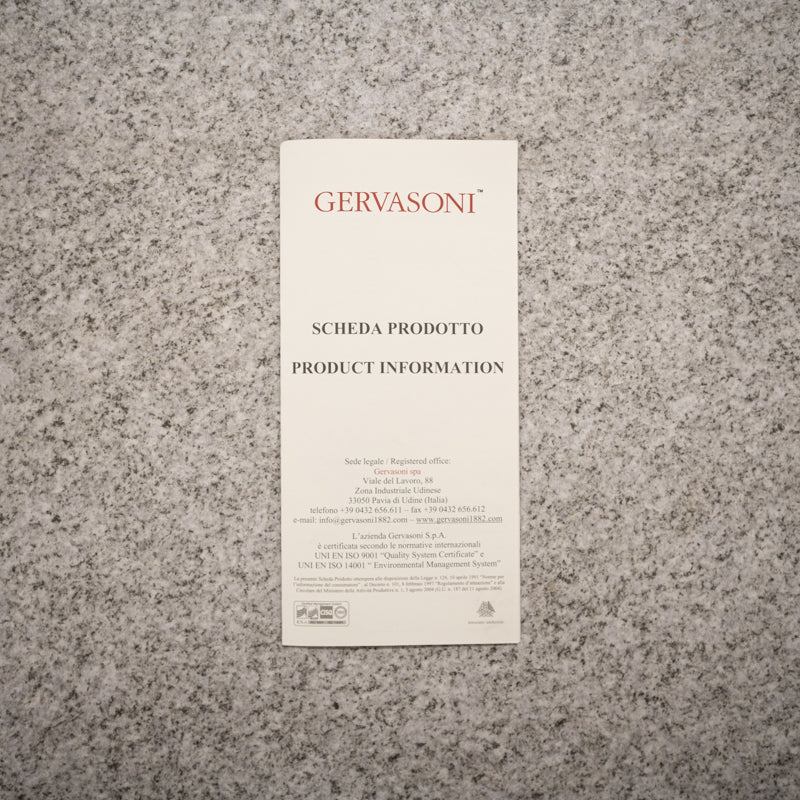 【展示品】GERVASONI / OTTO 164 / ジェルバゾーニ