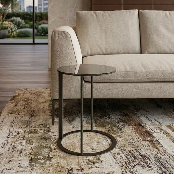 B&B ITALIA FRANK FT Small table BLACK / 定価30万【展示品】