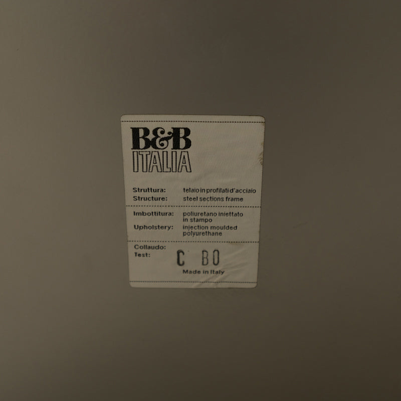 【展示品】B&B ITALIA  / HARBOR ラウンジチェア オットマン セット / ビー・アンド・ビー イタリア