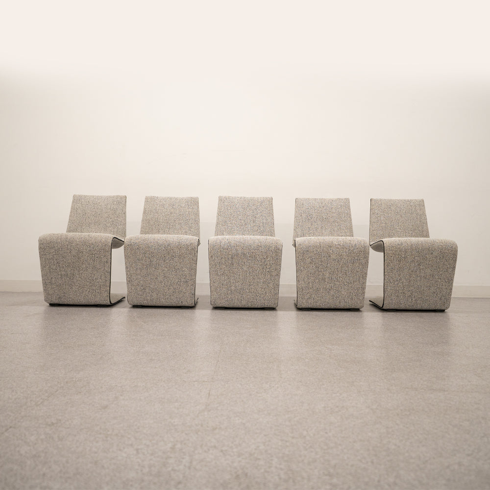 【中古品】【展示品】Minotti / CLAYDON / PHILLIPS 5脚 / ダイニングセット /  ミノッティ