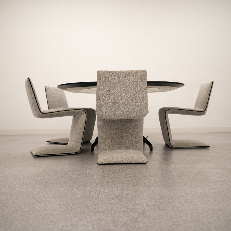 【中古品】【展示品】Minotti / CLAYDON / PHILLIPS 5脚 / ダイニングセット /  ミノッティ