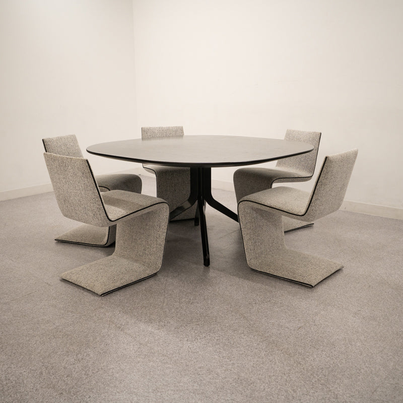【中古品】【展示品】Minotti / CLAYDON / PHILLIPS 5脚 / ダイニングセット /  ミノッティ