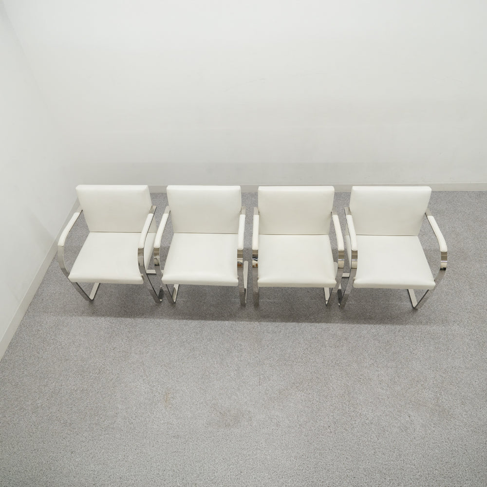 Knoll / Brno Armchair / Mies van der Rohe Collection 4脚セット / ノル