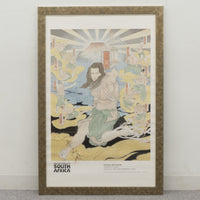 アート / 山口晃『蹴球太郎及び十勇士乃圖』直筆サイン入 販売証明書付 FIFA公式アートポスター