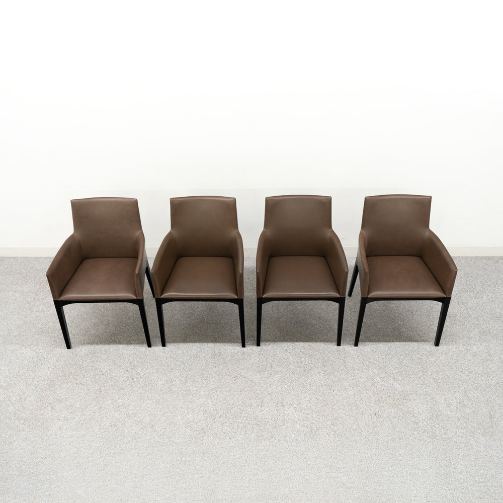 Cassina ixc. / LINE Armchair 4脚セット /カッシーナ・イクスシー