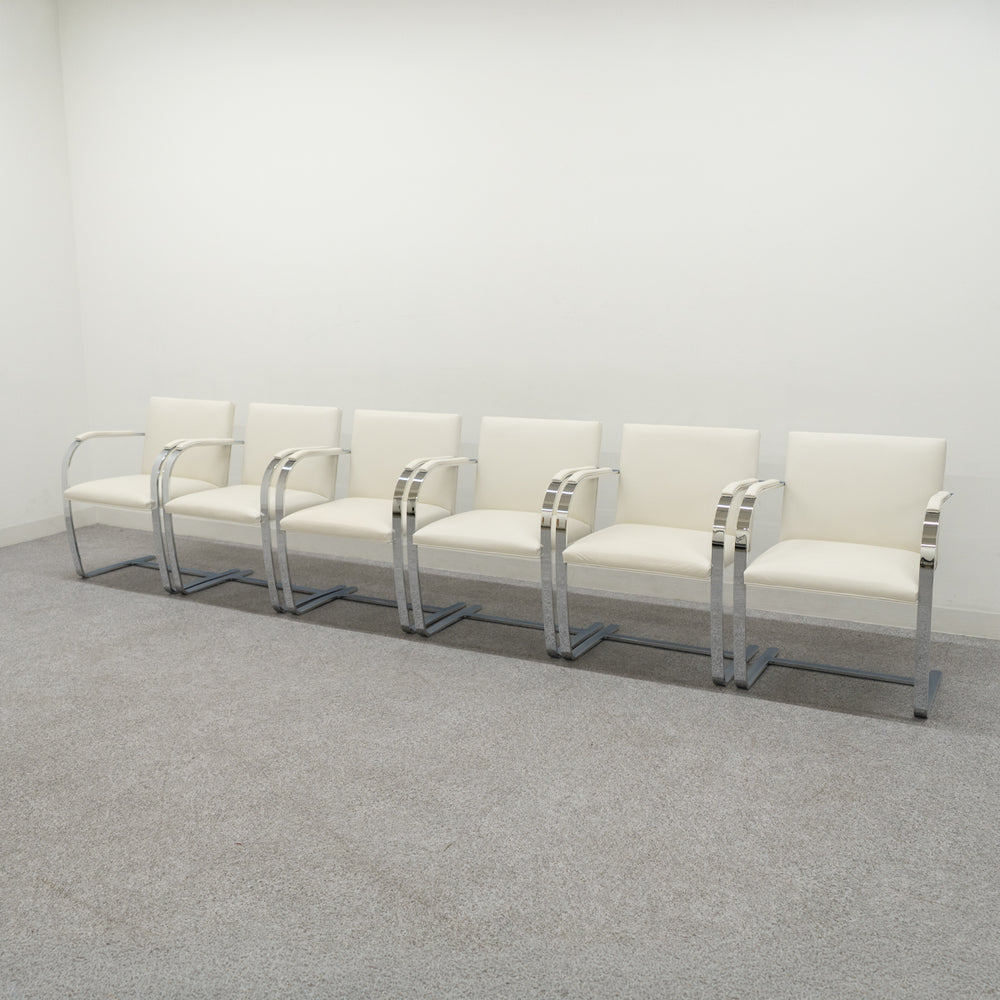 Knoll / Brno Armchair / Mies van der Rohe Collection 6脚セット / ノル