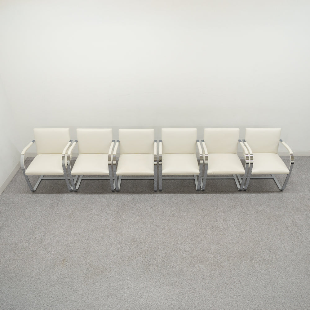 Knoll / Brno Armchair / Mies van der Rohe Collection 6脚セット / ノル