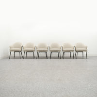 Minotti / WEDGE dining chiar 6脚セット / ミノッティ