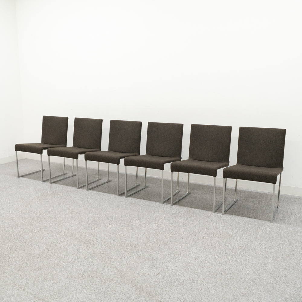 B&B ITALIA / Solo chair 6脚セット / ビー・アンド・ビー イタリア