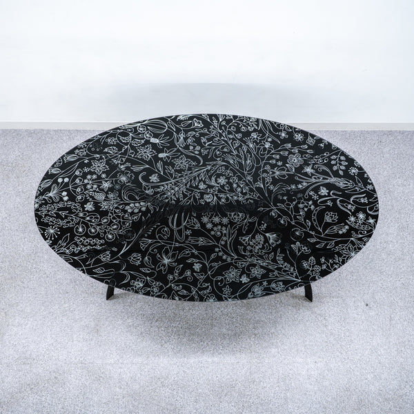 MOROSO / GLASS OVALTABLE
