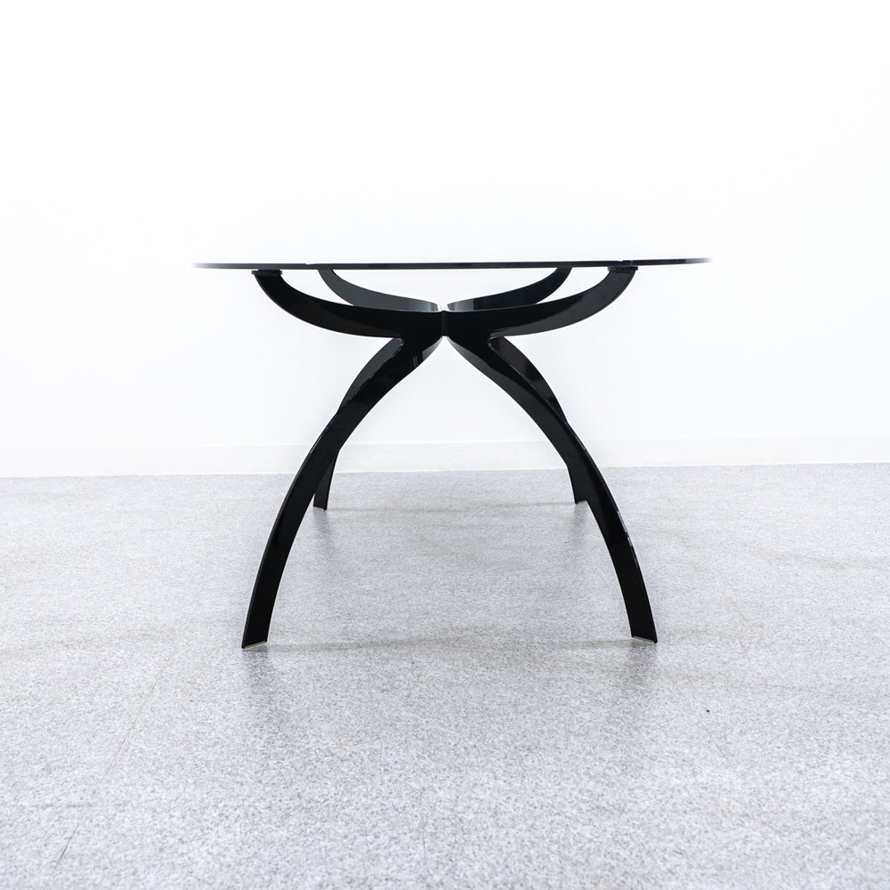 MOROSO / GLASS OVAL TABLE / モローゾ