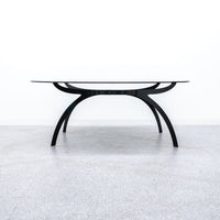MOROSO / GLASS OVAL TABLE / モローゾ