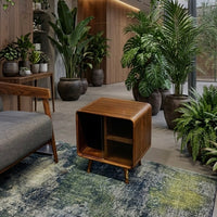 【展示品】ZUIVER / Bedstand Groove Walnut / ザイファー