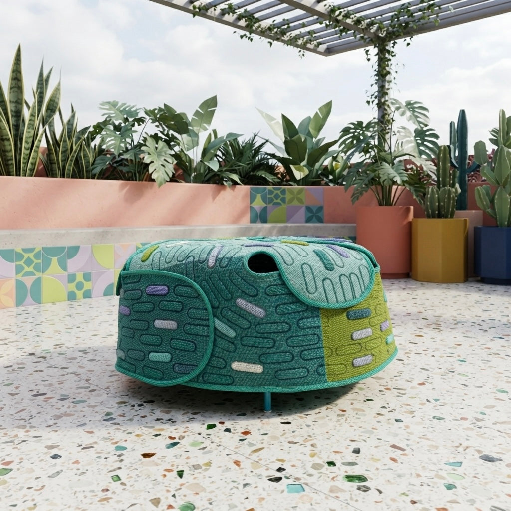 Paola Lenti / HANA-ARASHI Ottoman / パオラレンティ