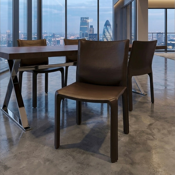 Cassina カッシーナ 412 CAB - brown leather / 定価31万【展示品】