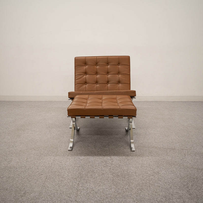 【展示品】Knoll / Barcelona Chair Ottoman セット / ノル