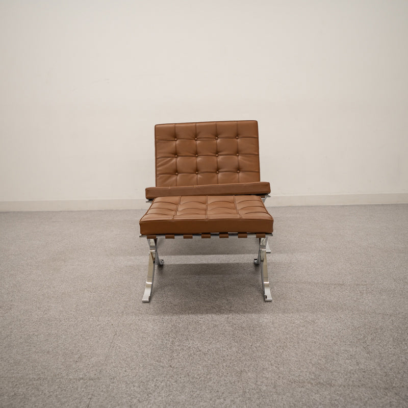 【展示品】Knoll / Barcelona Chair Ottoman セット / ノル