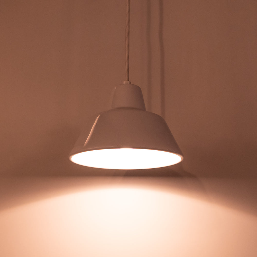 【展示品】MADE BY HAND / The Workshop Lamp S White / メイドバイハンド