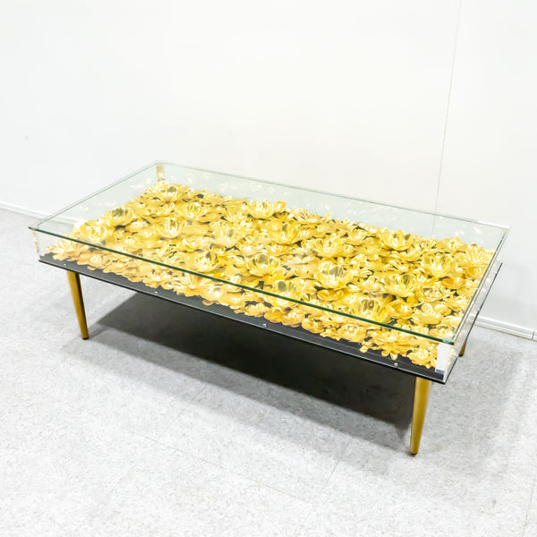 KARE / Gold Flower Table