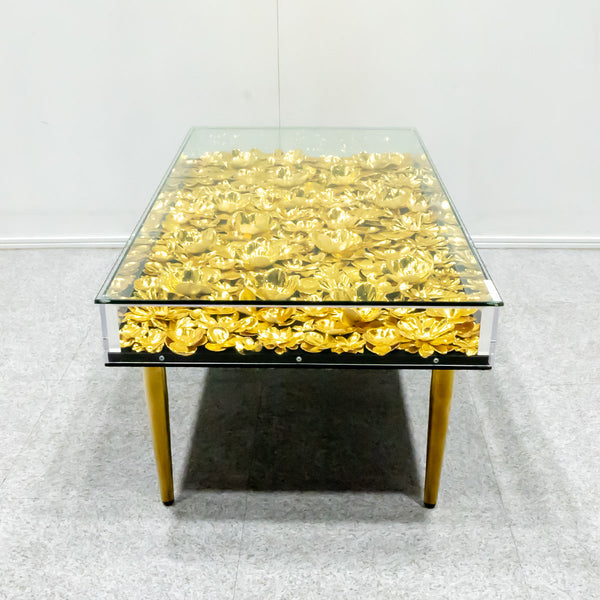 KARE / Gold Flower Table