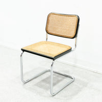 Knoll / Cesca Chair Armless Black beach