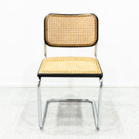 Knoll / Cesca Chair Armless Black beach