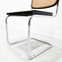 Knoll / Cesca Chair Armless Black beach