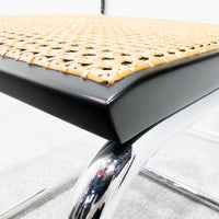 Knoll / Cesca Chair Armless Black beach