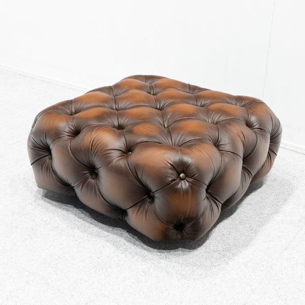 Distinctive Chesterfields / stringer footstool