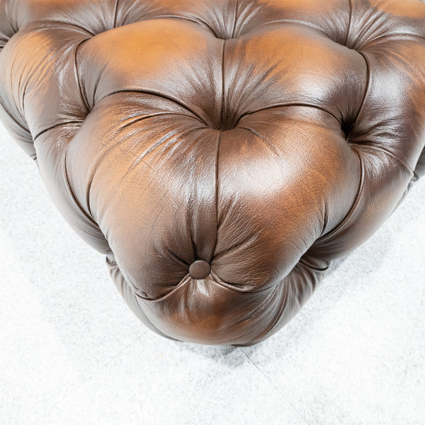 Distinctive Chesterfields / stringer footstool