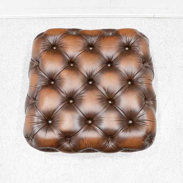 Distinctive Chesterfields / stringer footstool